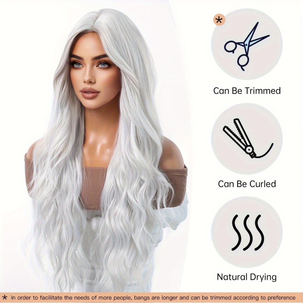 Hair Care Naturally - شعر مستعار من الألياف الاصطناعية ماركة