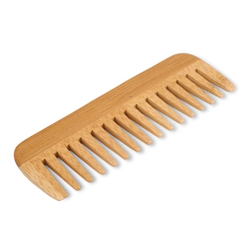 مشط ذو أسنان واسعة من الخيزران - مراجعة Detangling Wide Comb وسعره