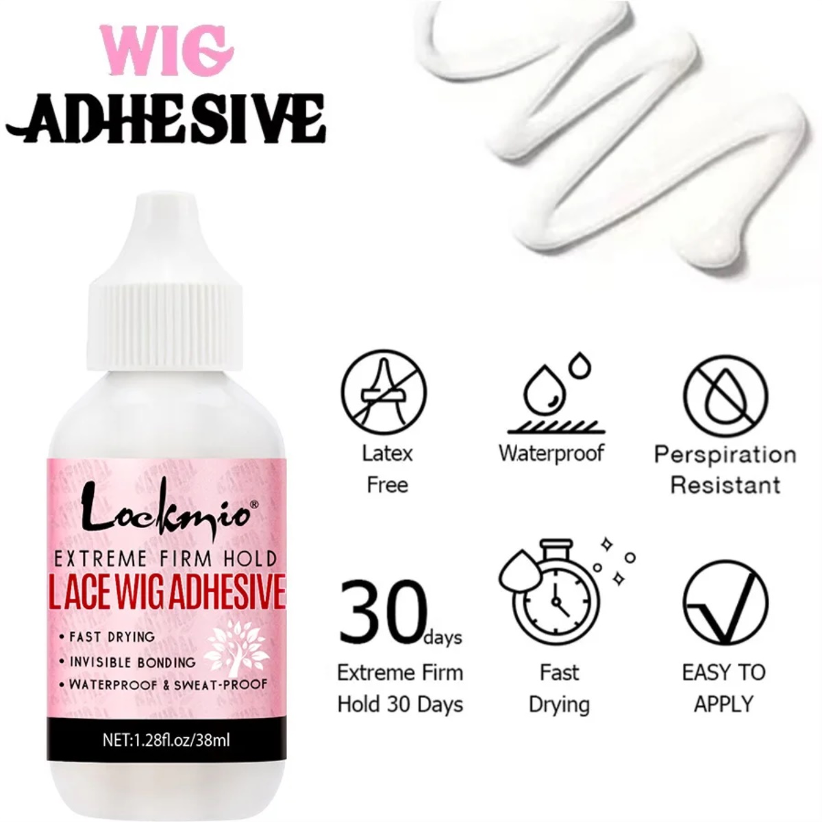 لاصق شعر مستعار فائق القوة، غر - مراجعة Edge Control Gel وسعره