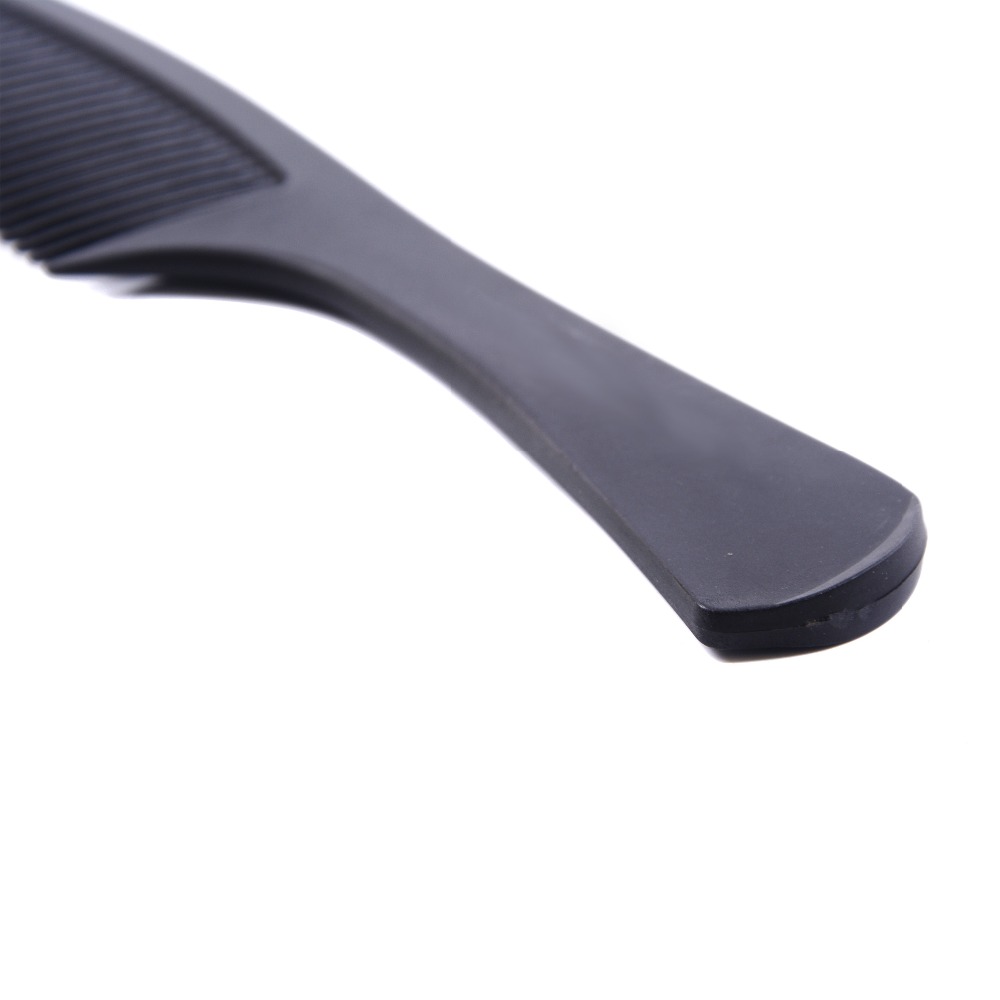 1 قطعة مشط أسنان بلاستيكي أسود - مراجعة Detangling Wide Comb وسعره