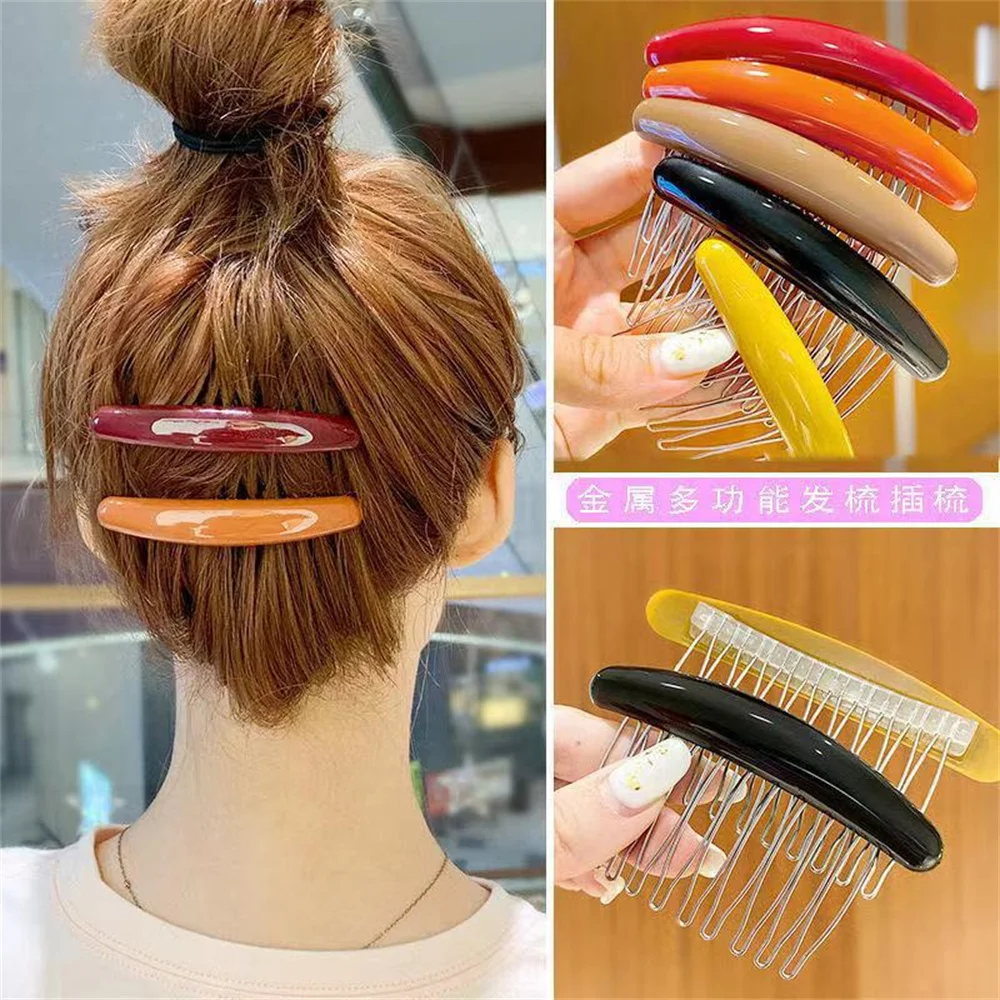مشبك مشط موزة عتيق للنساء ، أح - مراجعة Hair Care Korean Products وسعره