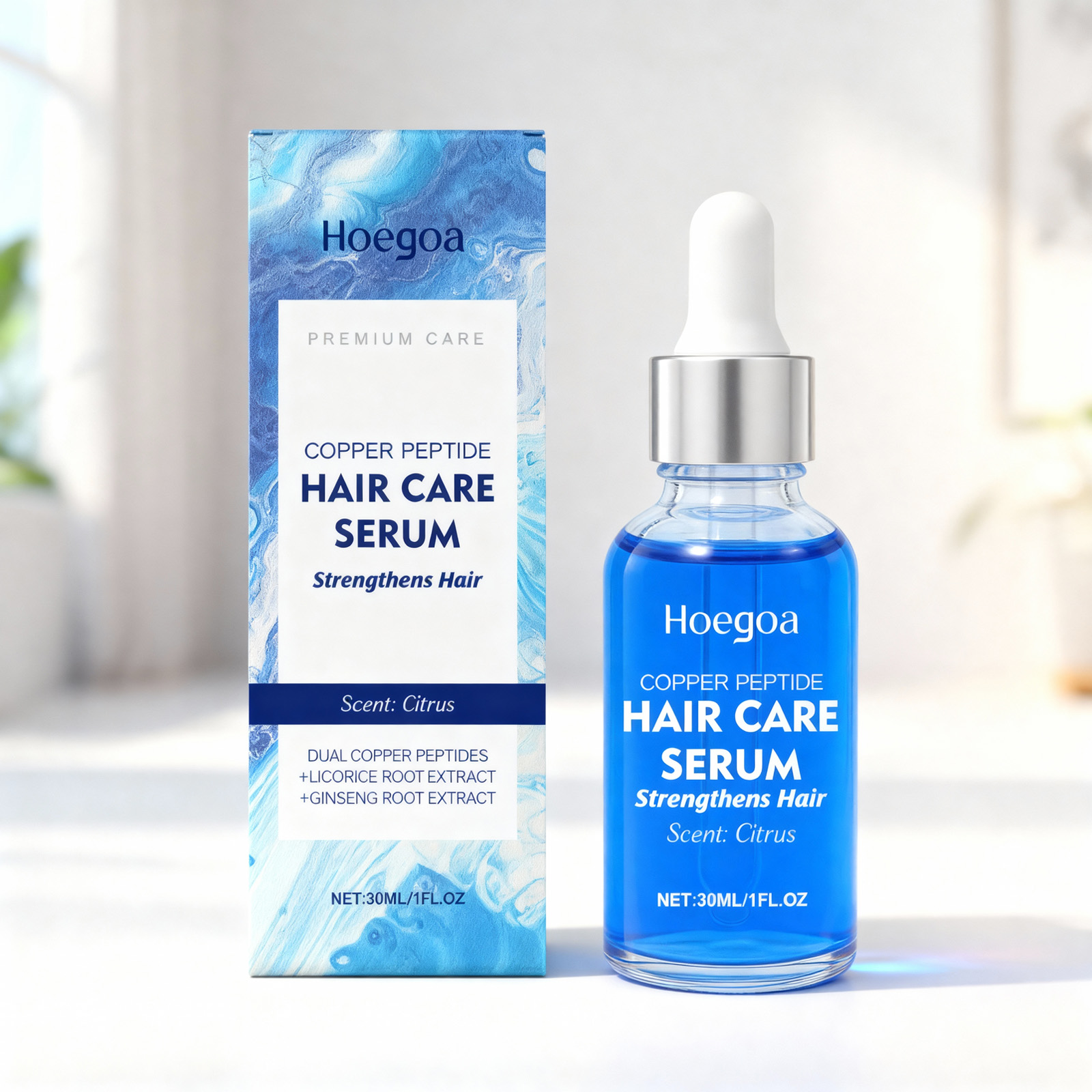 سيروم الشعر بالببتيد النحاسي ل - مراجعة Hair Care With Protein وسعره