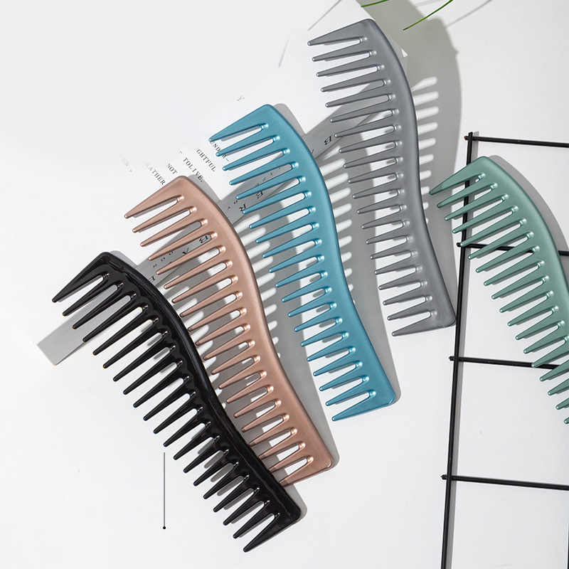 مشط واسع الأسنان بتصميم أسنان  - مراجعة Detangling Wide Comb وسعره