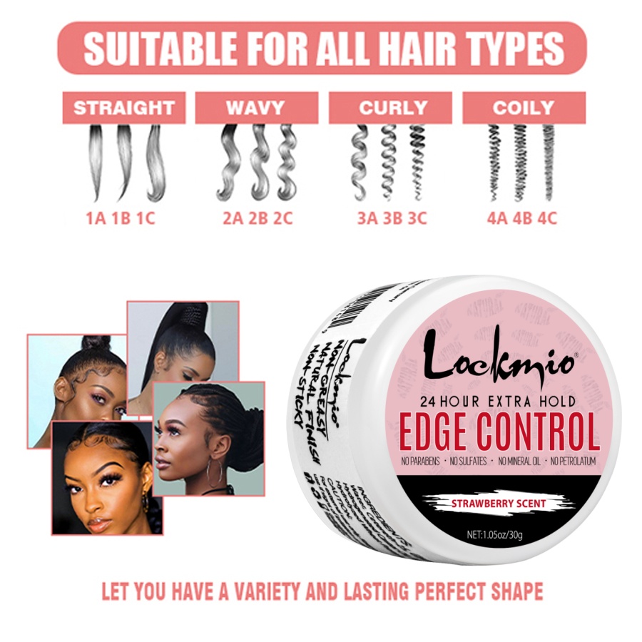 4 قطعة/المجموعة 30 جرام جل الت - مراجعة Edge Control Gel وسعره
